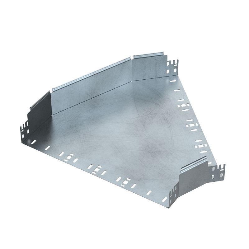 Угол горизонтальный 45 градусов Профи INOX (AISI 316) 500х100 (1,0 мм)
