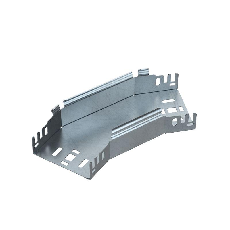 Угол горизонтальный 45 градусов Профи INOX (AISI 316) 100х100 (1,0 мм)