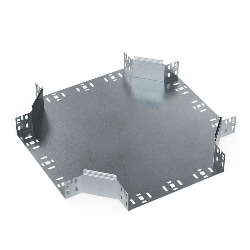 Ответвитель Х-образный Профи INOX (AISI 316) 200х100 (1,0 мм)