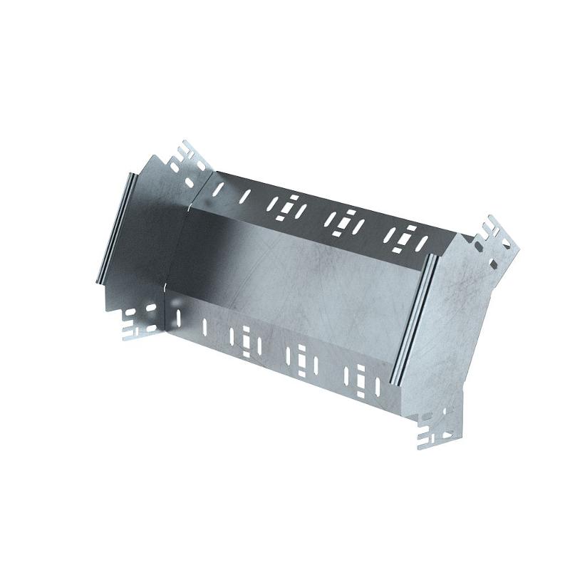 Угол вертикальный внешний 45 градусов Профи INOX (AISI 316) 500х80 (1,0 мм)