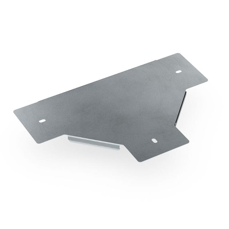 Крышка ответвителя Т-образного Профи INOX (AISI 316) 100 (1,0 мм)