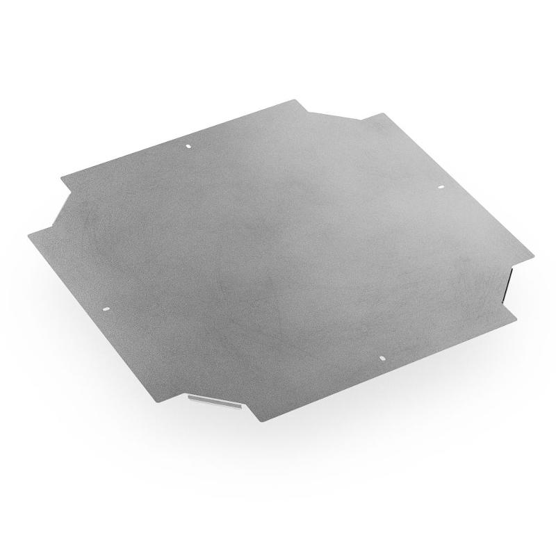 Крышка ответвителя Х-образного Профи INOX (AISI 304) 500 (1,0 мм)
