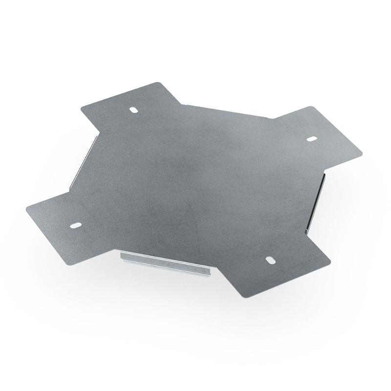 Крышка ответвителя Х-образного Профи INOX (AISI 316) 150 (1,0 мм)