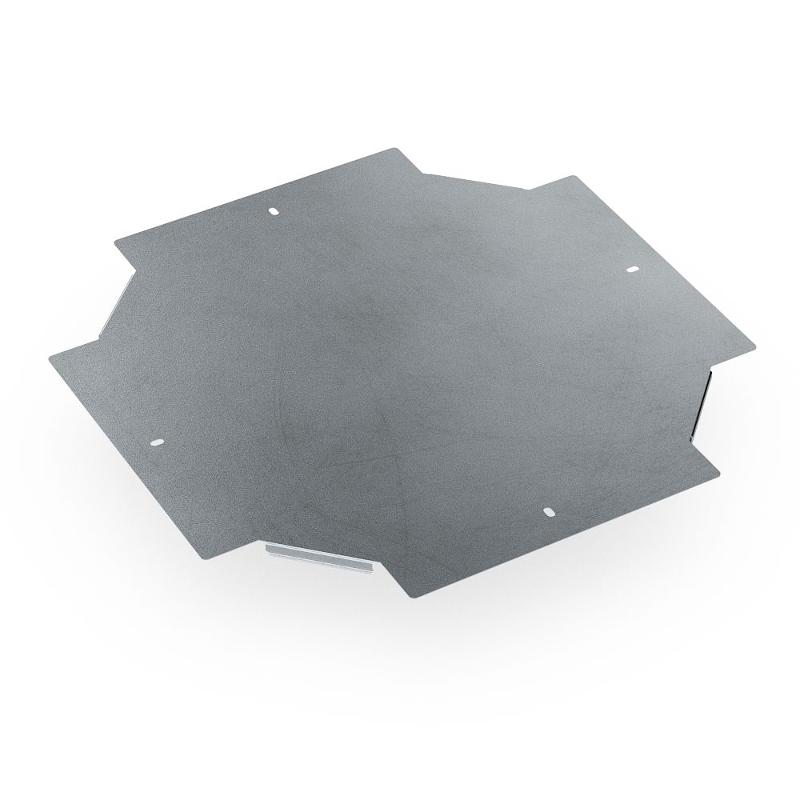 Крышка ответвителя Х-образного Профи INOX (AISI 316) 300 (1,0 мм)