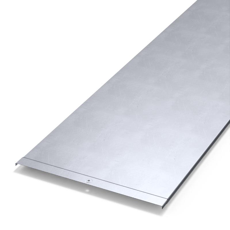Крышка лотка INOX (AISI 304) 400х3000 (3 м/уп)