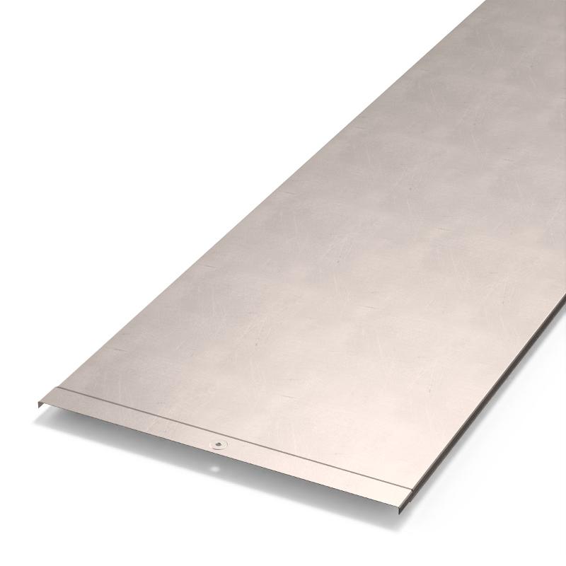 Крышка лотка INOX (AISI 409) 400х3000 (12 м/уп)
