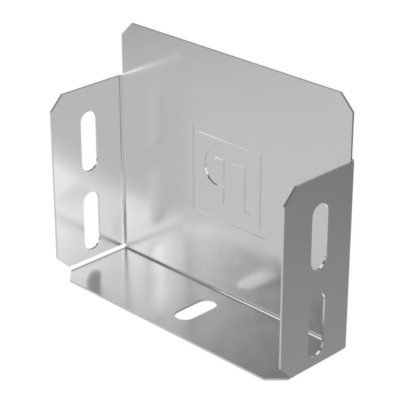 Заглушка лотка Стандарт INOX (AISI 304) 100х80