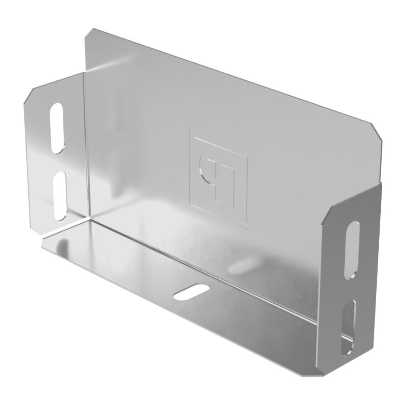 Заглушка лотка Стандарт INOX (AISI 304) 150х80