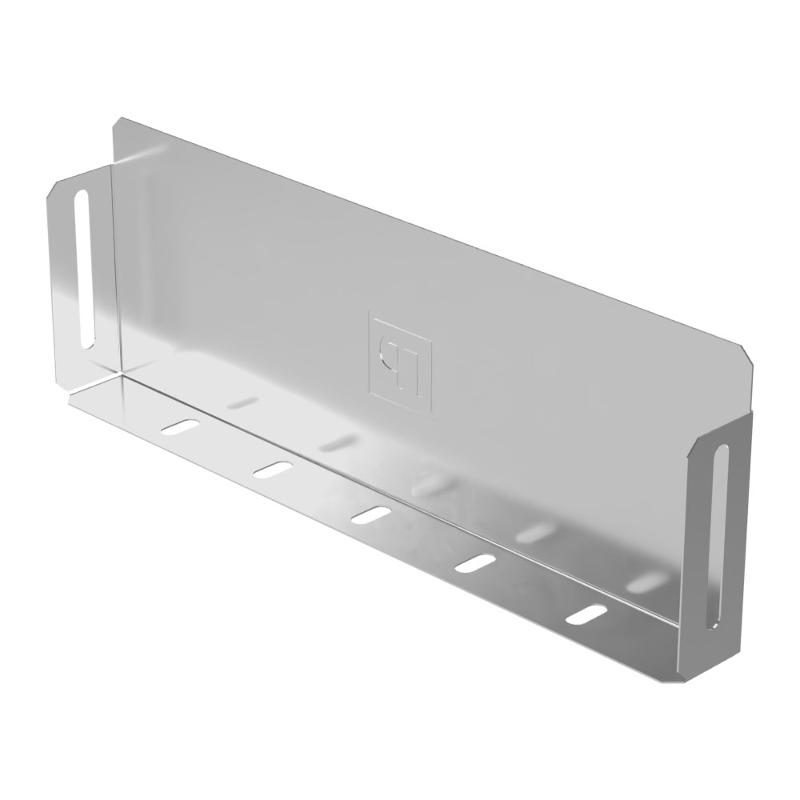 Заглушка лотка Стандарт INOX (AISI 304) 300х100