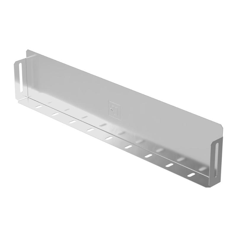 Заглушка лотка Стандарт INOX (AISI 304) 500х100