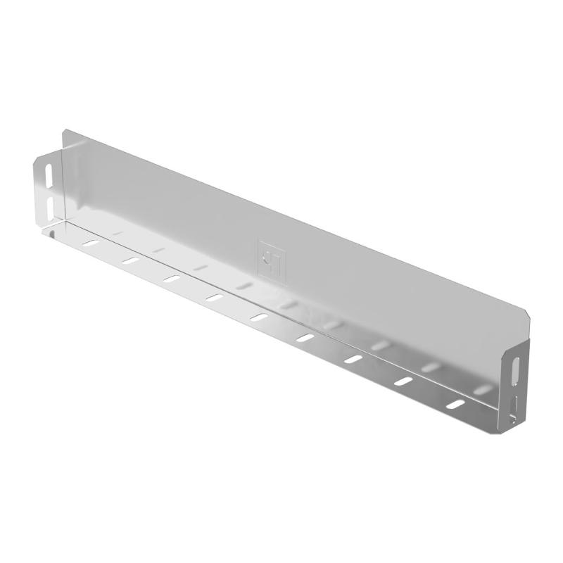 Заглушка лотка Стандарт INOX (AISI 304) 500х80