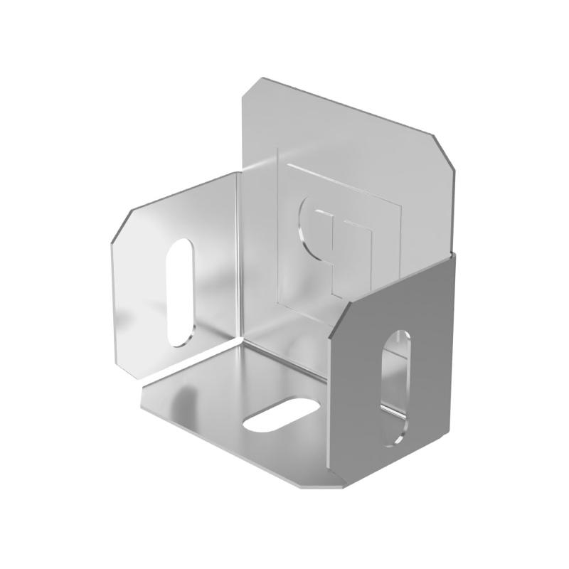 Заглушка лотка Стандарт INOX (AISI 304) 50х50