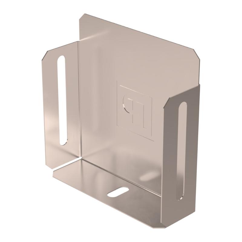 Заглушка лотка Стандарт INOX (AISI 409) 100х100