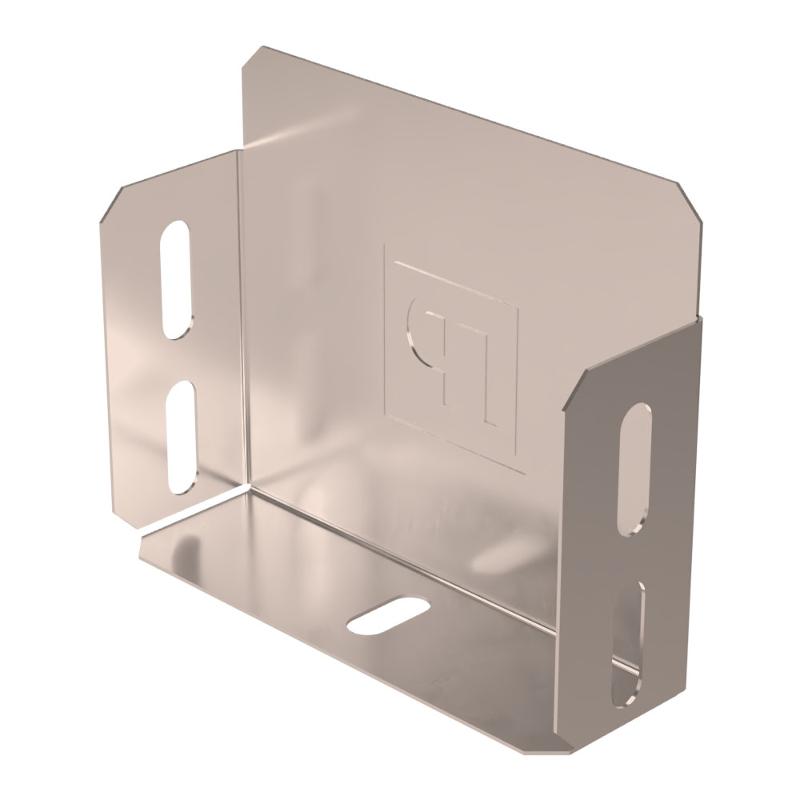 Заглушка лотка Стандарт INOX (AISI 409) 100х80