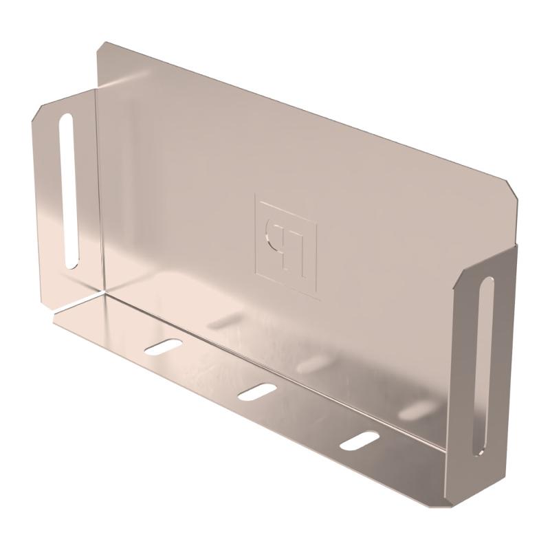 Заглушка лотка Стандарт INOX (AISI 409) 200х100