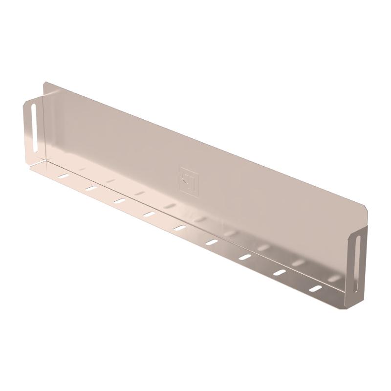 Заглушка лотка Стандарт INOX (AISI 409) 500х100