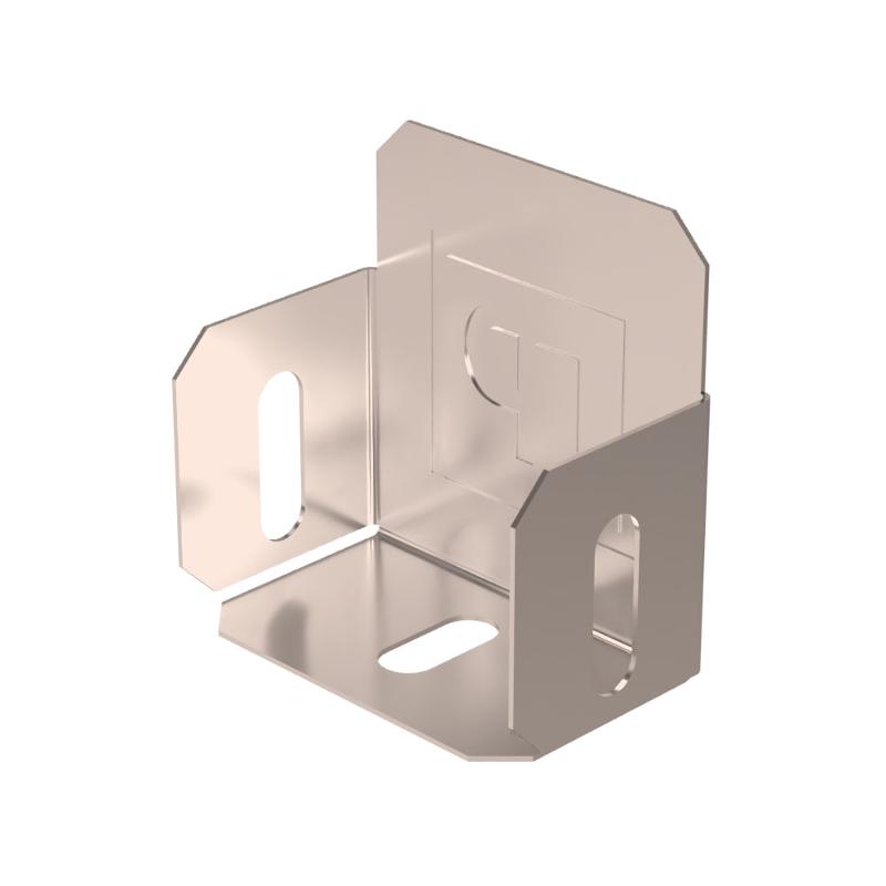 Заглушка лотка Стандарт INOX (AISI 409) 50х50
