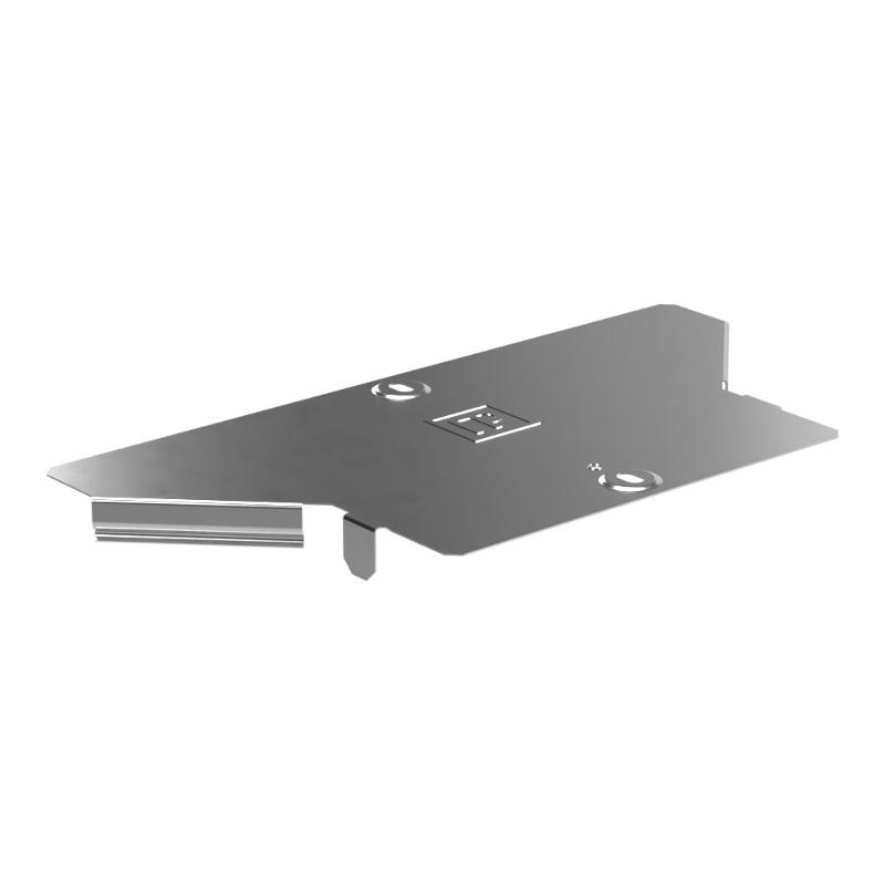 Крышка ответвителя горизонтального Стандарт INOX (AISI 304) 200