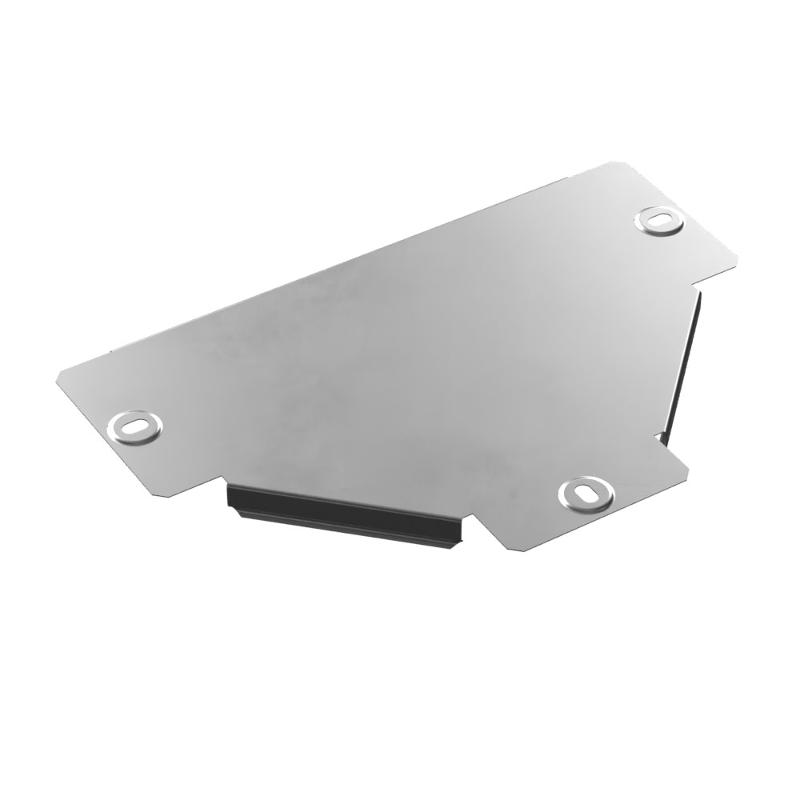 Крышка ответвителя Т-образного Стандарт INOX (AISI 304) 100