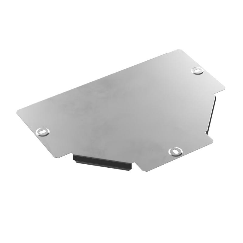 Крышка ответвителя Т-образного Стандарт INOX (AISI 304) 150