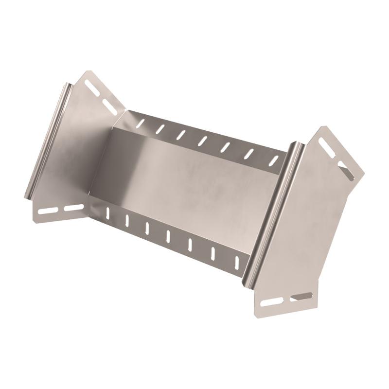 Угол вертикальный внешний 45 градусов Стандарт INOX (AISI 409) 500х100