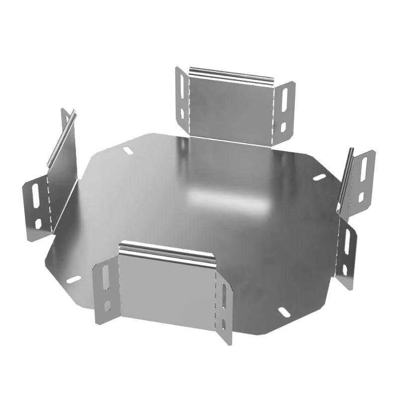 Ответвитель Х-образный Стандарт INOX (AISI 304) 150х100