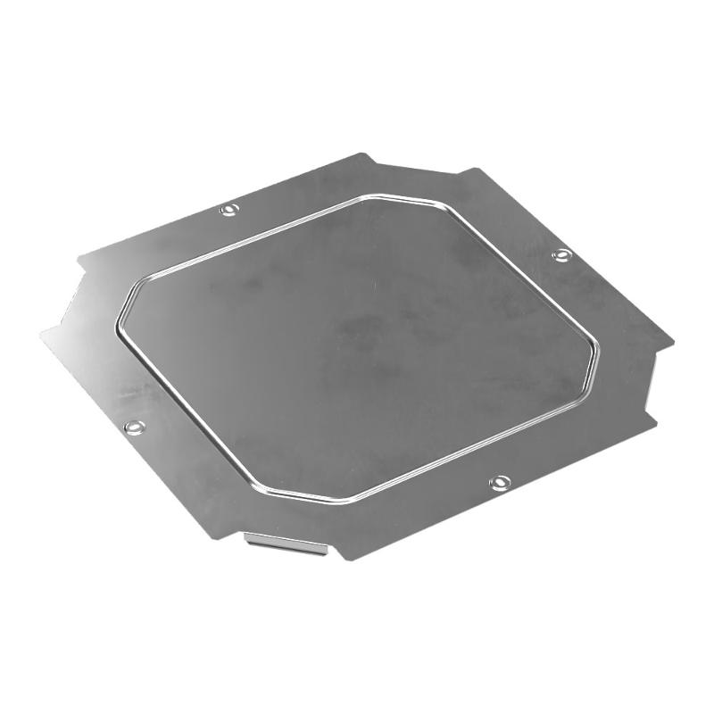Крышка ответвителя Х-образного Стандарт INOX (AISI 304) 400