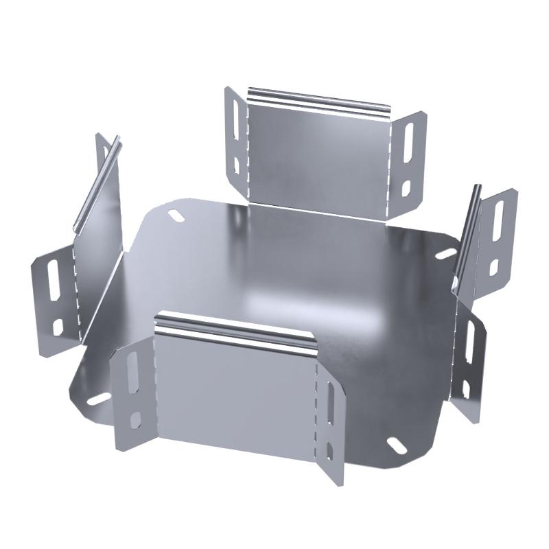 Ответвитель Х-образный Стандарт INOX (AISI 316) 100х100