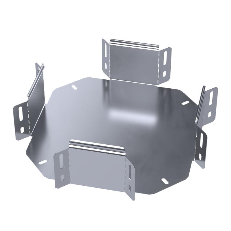 Ответвитель Х-образный Стандарт INOX (AISI 316) 150х100
