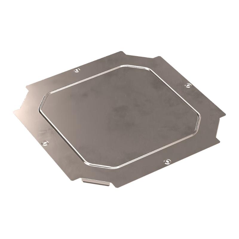 Крышка ответвителя Х-образного Стандарт INOX (AISI 409) 400