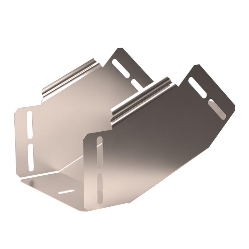 Угол вертикальный внутренний 45 градусов Стандарт INOX (AISI 409) 150х100