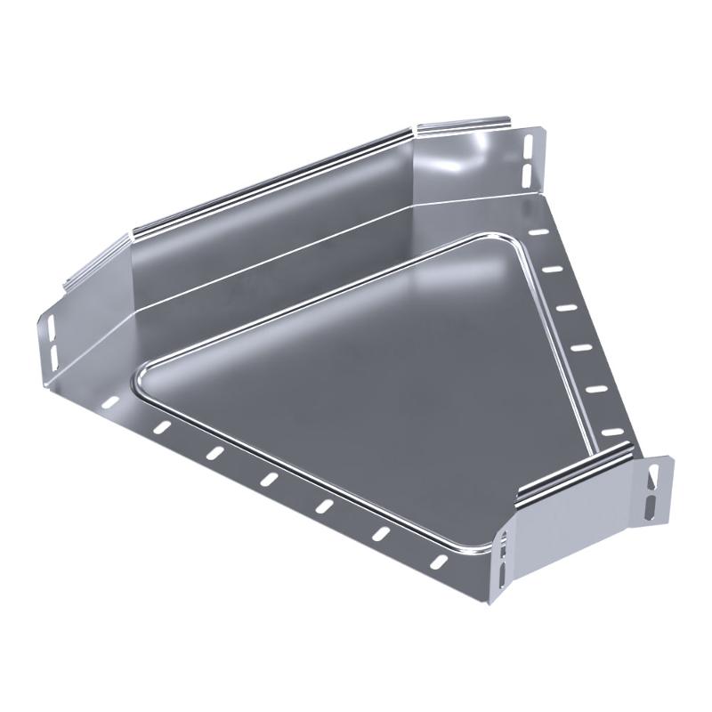 Угол горизонтальный 45 градусов Стандарт INOX (AISI 316) 400х80
