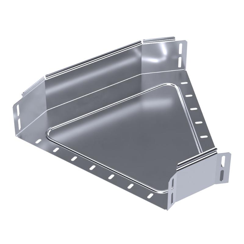 Угол горизонтальный 45 градусов Стандарт INOX (AISI 316) 400х100