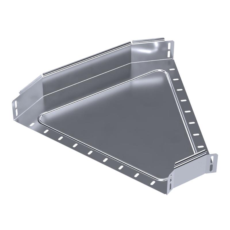 Угол горизонтальный 45 градусов Стандарт INOX (AISI 316) 500х80