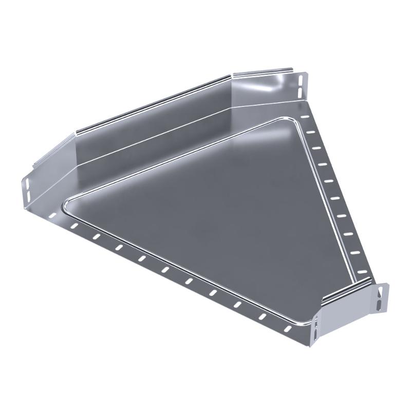 Угол горизонтальный 45 градусов Стандарт INOX (AISI 316) 600х80