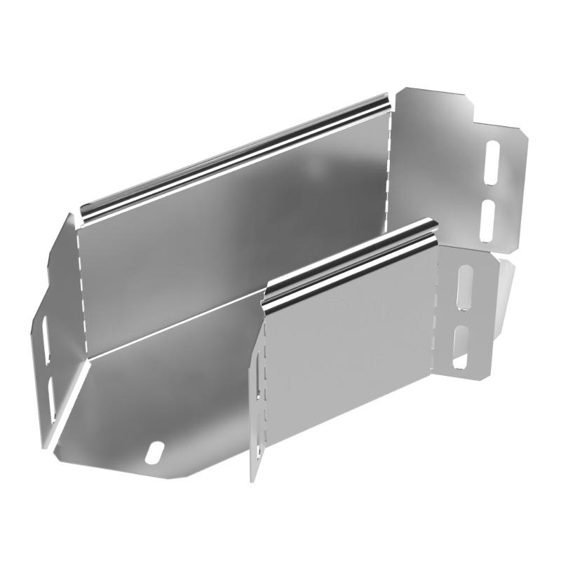 Угол горизонтальный 90 градусов Стандарт INOX (AISI 304) 100х100