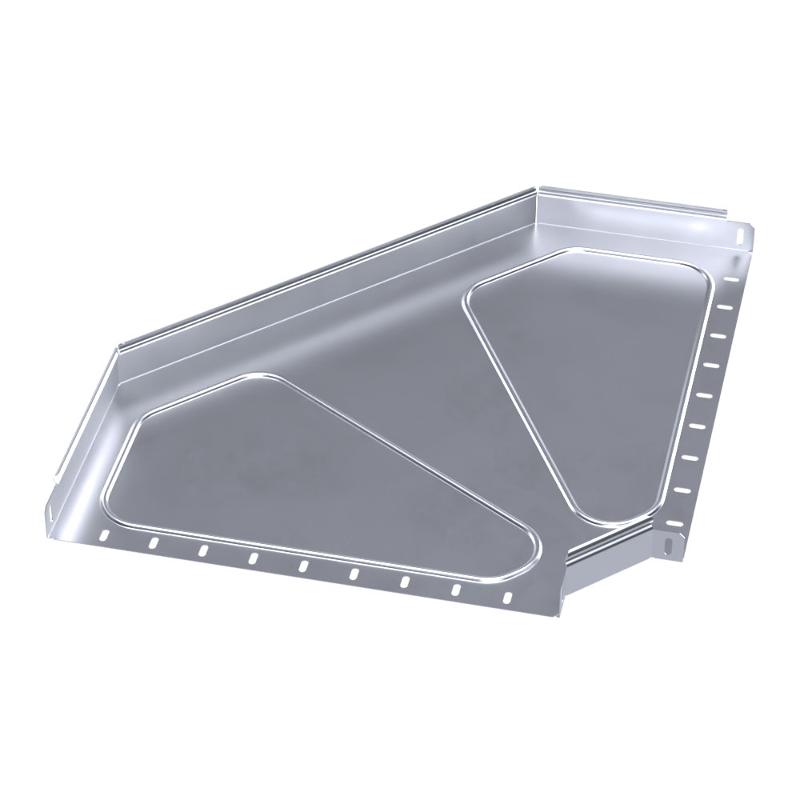 Угол горизонтальный 90 градусов Стандарт INOX (AISI 316) 500х50