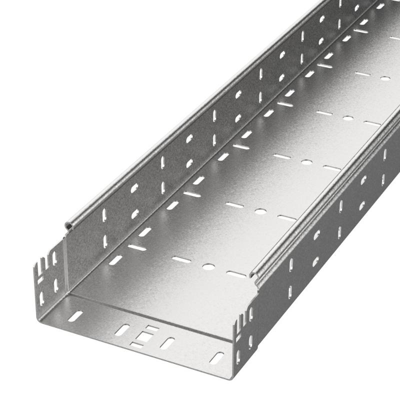 Лоток перфорированный Профи 200х80х6000 (1,2 мм) (12 м/уп)