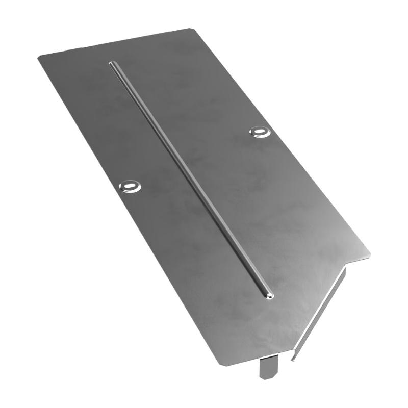 Крышка переходника левого Стандарт INOX (AISI 304) 600х500