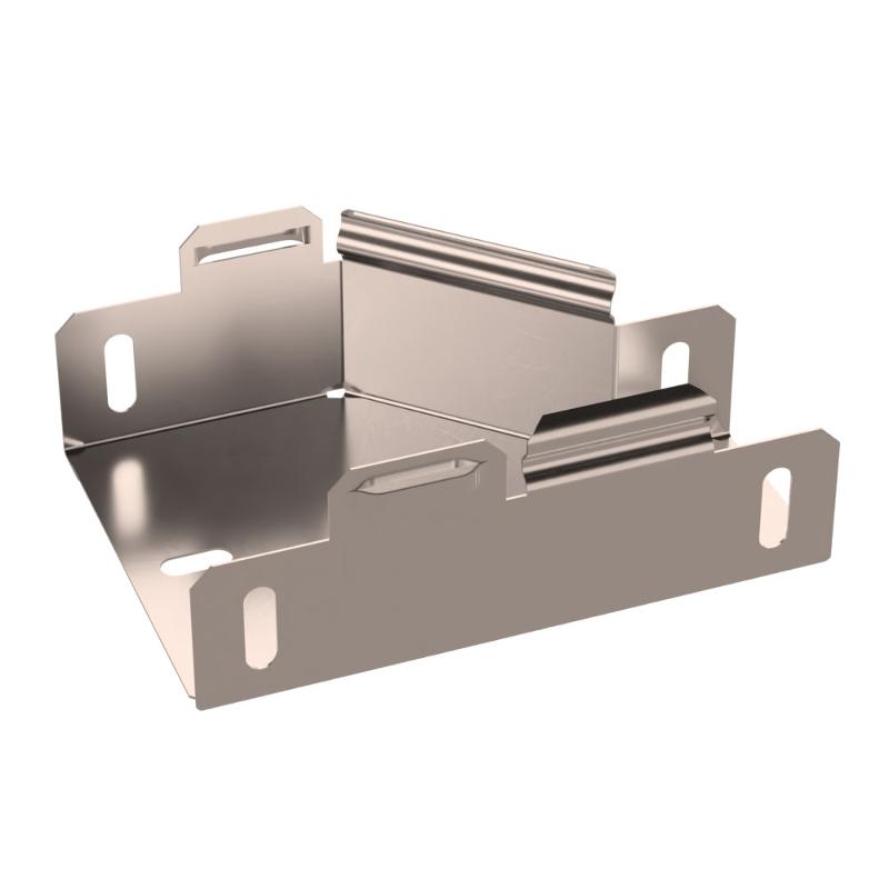 Переходник левый Стандарт INOX (AISI 409) 100х50х50