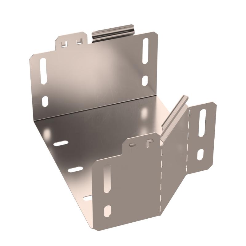 Переходник левый Стандарт INOX (AISI 409) 200х150х100