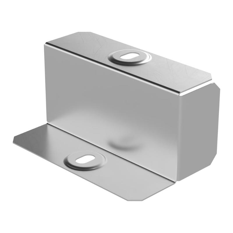 Переходник по высоте Стандарт INOX (AISI 304) 100х100х50