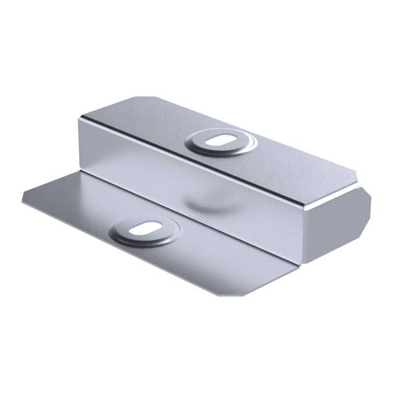 Переходник по высоте Стандарт INOX (AISI 409) 100х100х80