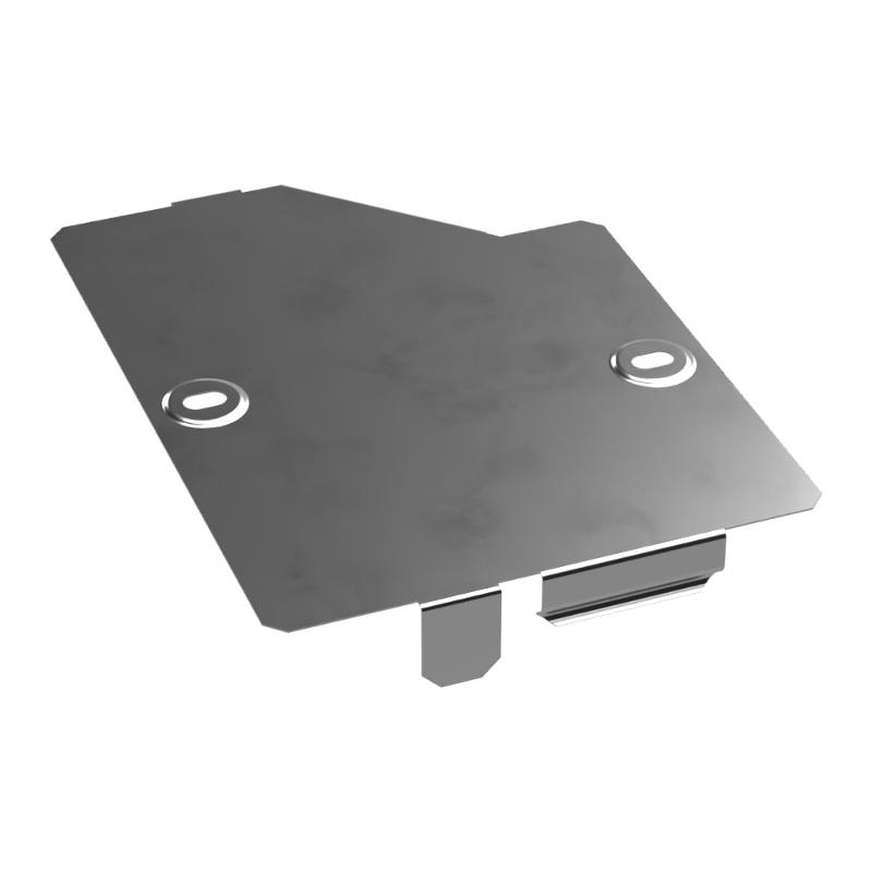 Крышка переходника правого Стандарт INOX (AISI 304) 200х150