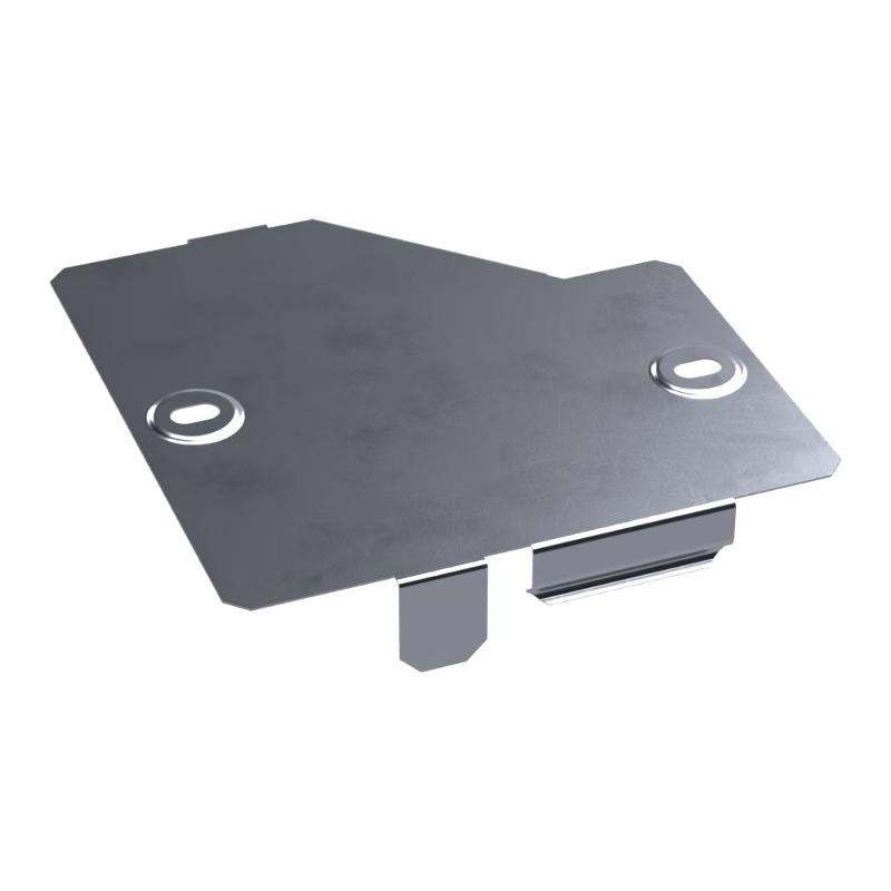 Крышка переходника правого Стандарт INOX (AISI 316) 150х100