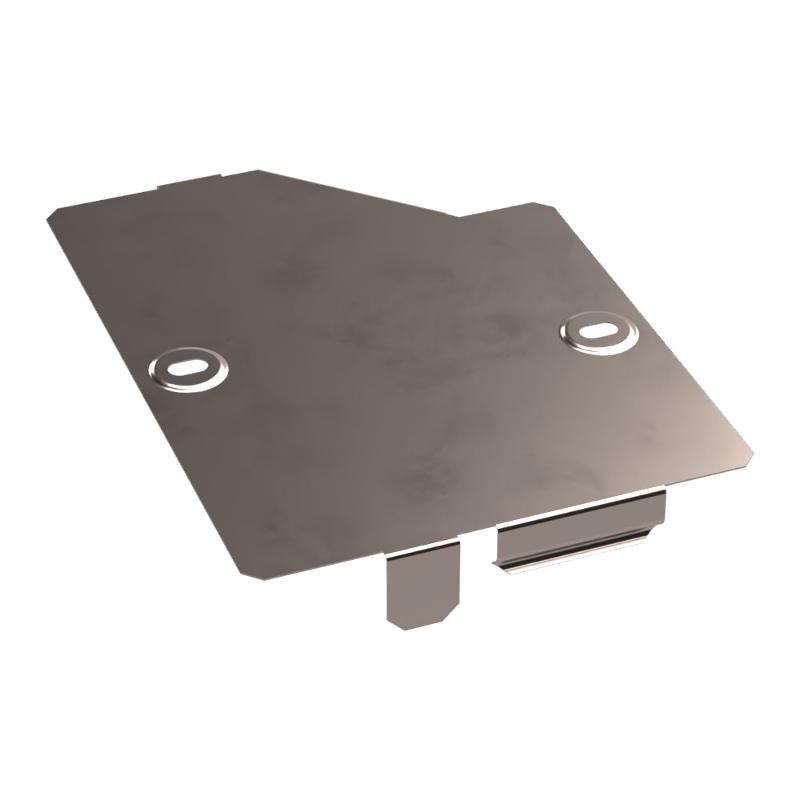 Крышка переходника правого Стандарт INOX (AISI 409) 200х150