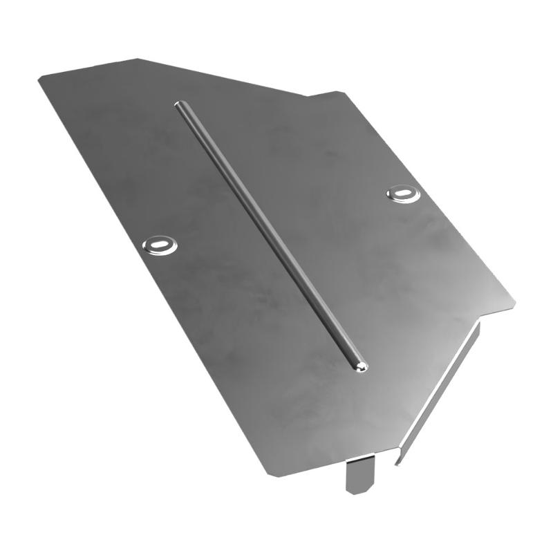 Крышка переходника симметричного Стандарт INOX (AISI 304) 500х300