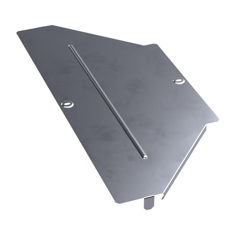 Крышка переходника симметричного Стандарт INOX (AISI 316) 600х300