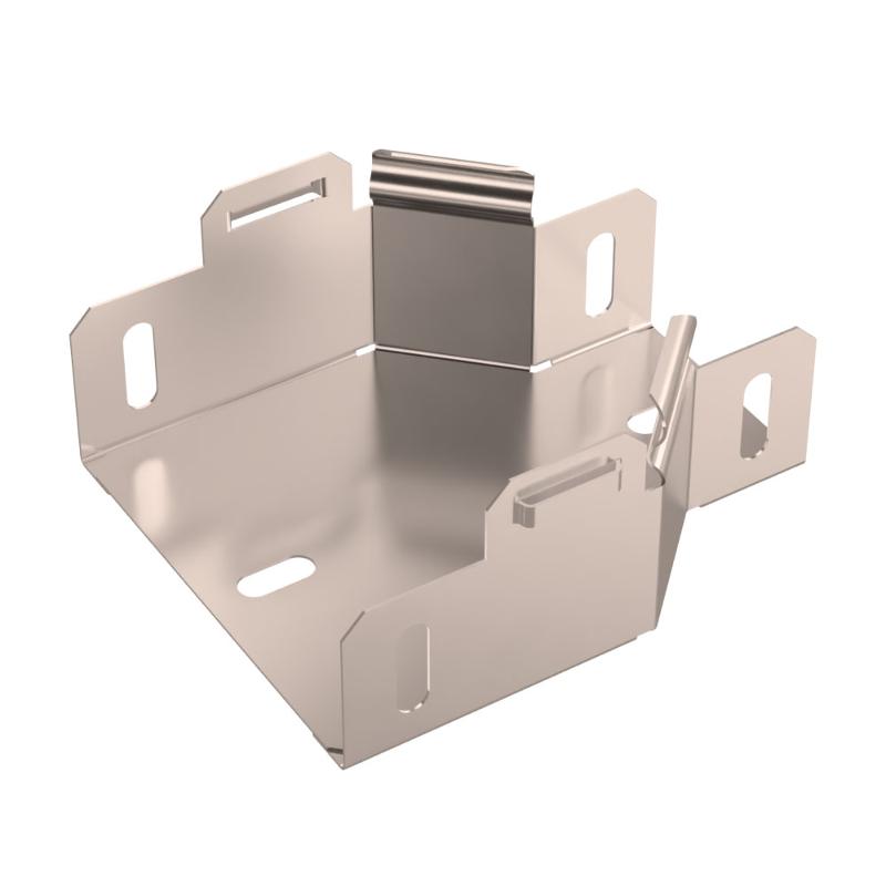 Переходник симметричный Стандарт INOX (AISI 409) 100х50х50