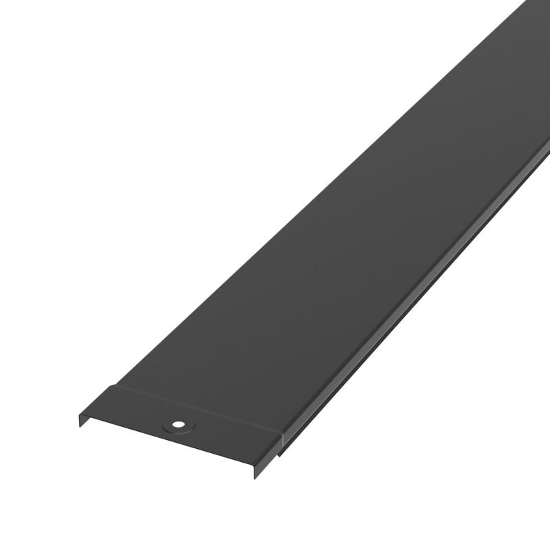 Крышка лотка 100х3000 (0,7 мм) RAL 9005 (24 м/уп)